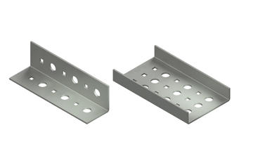 Perforated Angle & Channel Trays