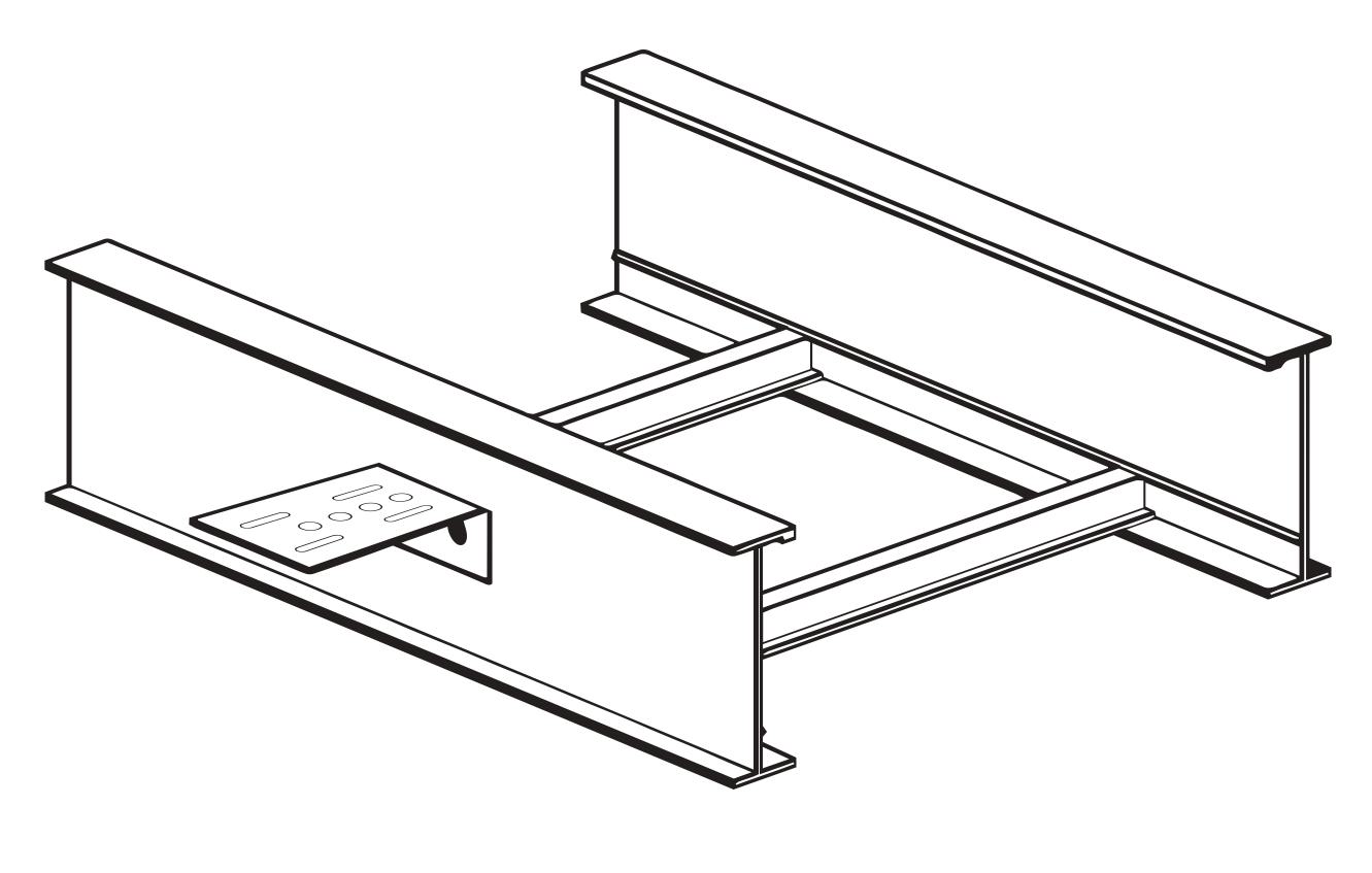 Snap Track Ladder Tray Transition